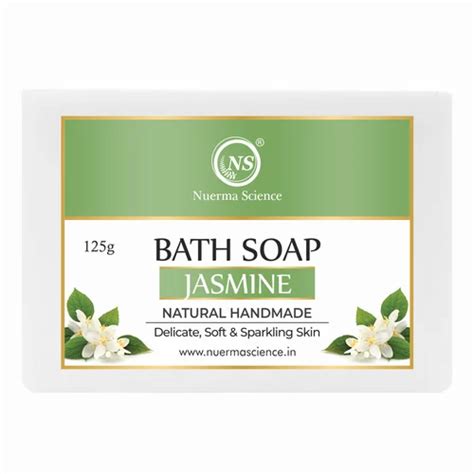 Nuerma Science Natural Herbal Handmade Jasmin Bath Soap At Rs