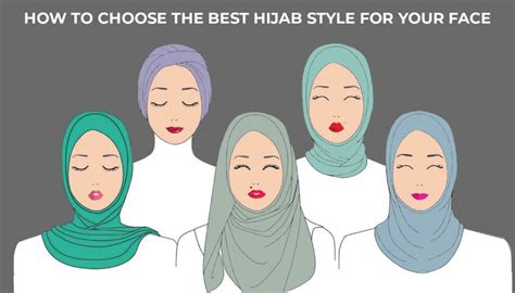 How To Choose The Best Hijab Style For Your Face Poshnluxe