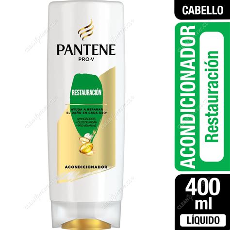 Acondicionador Pantene Restauración 400 ml Clean Queen