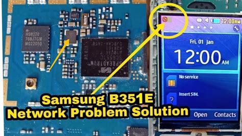 Samsung B E B E B Network Problem Fix Solution Youtube