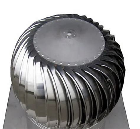 Stainless Steel Non Power Driven Turbo Air Ventilator Fan For