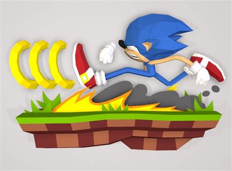 Sonic Papercraft Templates Prntbl Concejomunicipaldechinu Gov Co