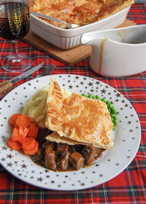 Scottish Steak Pie Recipe - Something Sweet Something Savoury