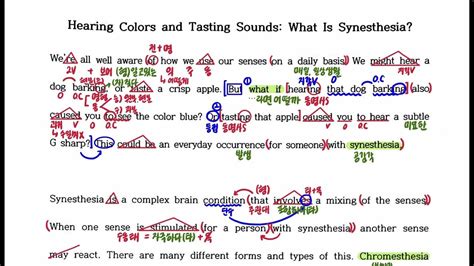 Hearing Colors And Tasting Sounds What Is Synesthesia Youtube