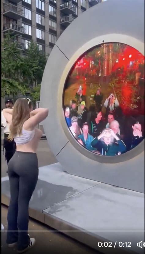 My Flashing Her Tits