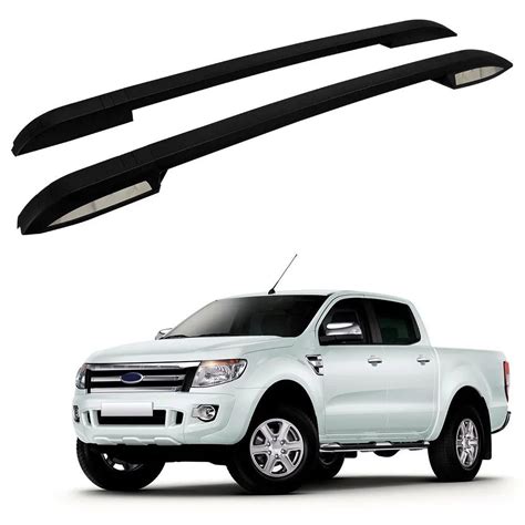 Rack De Teto Longarina Ford Ranger 2013 A 2020 Preto Elite Bepo Submarino