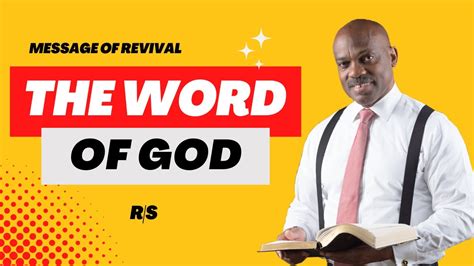 The Word Of God Part Pastor Randy Skeete Hammond Seventh Day