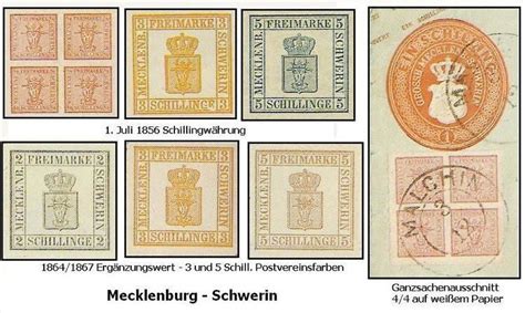 Postage Stamps And Postal History Of Mecklenburg Alchetron The Free