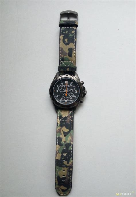 Часы Timex Expedition T49987 Chronograph Watch Camoflage