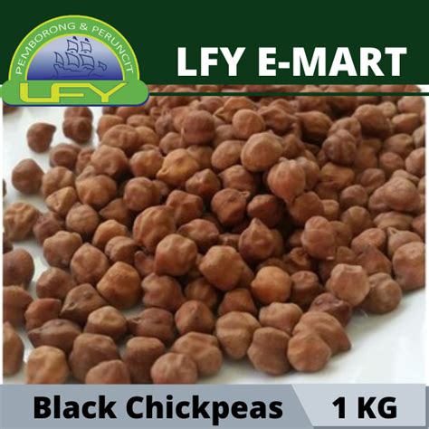 Black Chickpeas Kacang Kuda Hitam 赤马豆马豆鹰嘴豆 1kg Lazada