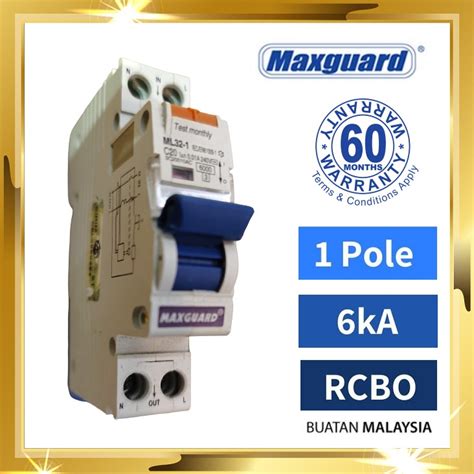 Himel Maxguard Rcbo A Ma Ka Residual Current Operated Circuit