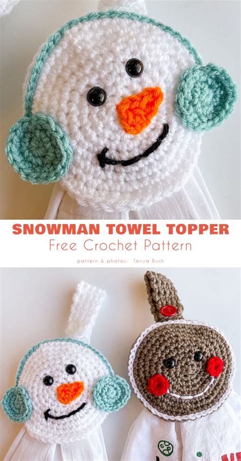 Year Round Towel Toppers Free Crochet Patterns Dishcloth Crochet