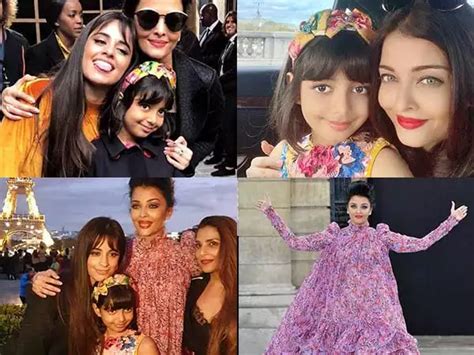 All Pictures Of Aishwarya Rai Bachchan And Aaradhya Bachchan From Paris