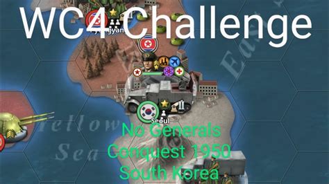 World Conquerer Conquest Challenge South Korea No Generals