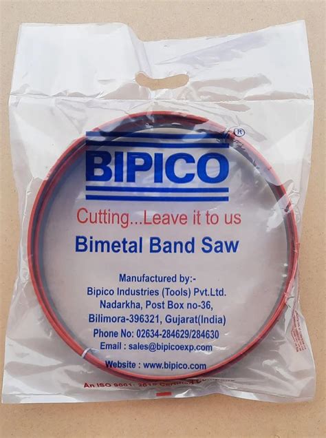 Inch Mm Mm Mm Bipico Bimetal Bandsaw Blade Steel At Best