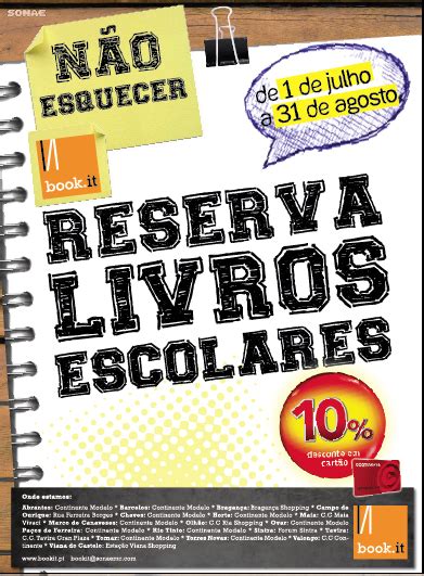 Investigar Sat Lite Bon Reserva De Livros Escolares Continente Cabe A