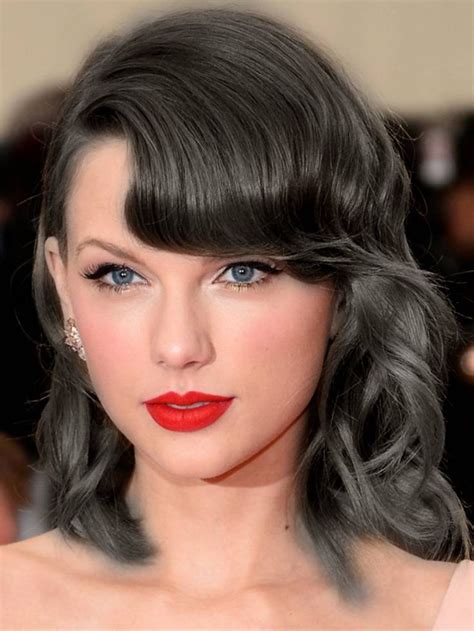 Taylor Swift Black Hair