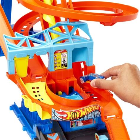 Mattel Hot Wheels City Rollercoaster Rally HDP Toys Shop Gr