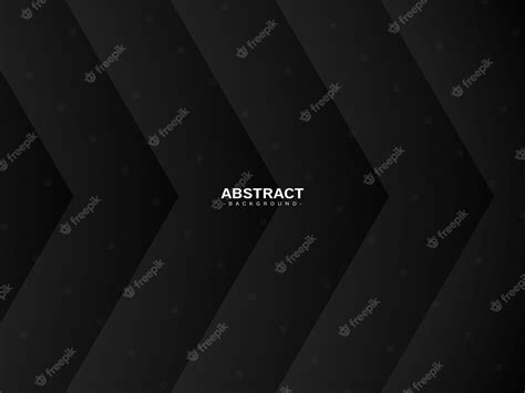 Premium Vector Dark Abstract Background With Paper Cut And Shadow