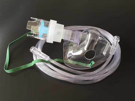 Disposable Oxygen Nebulizer Mask Kit With Tubing For Adult Pediatric