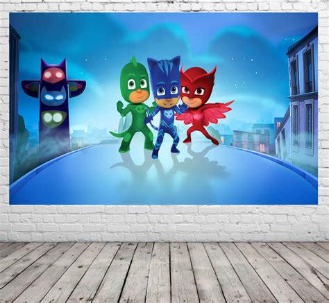 Painel Pj Masks X No Elo Occa Decor Jf D C