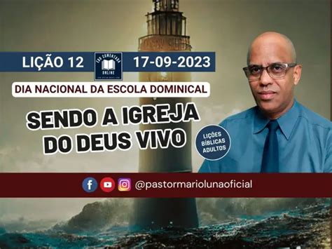 Ebd Li O Adultos Sendo A Igreja Do Deus Vivo Trimestre