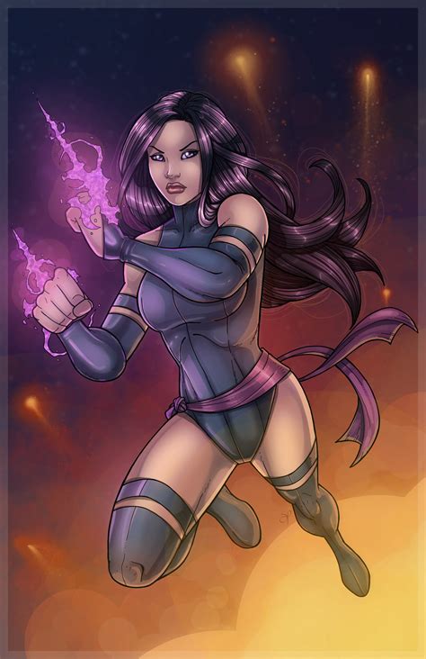 Psylocke Псайлок Элизабет Брэддок X Men Люди Икс Marvel