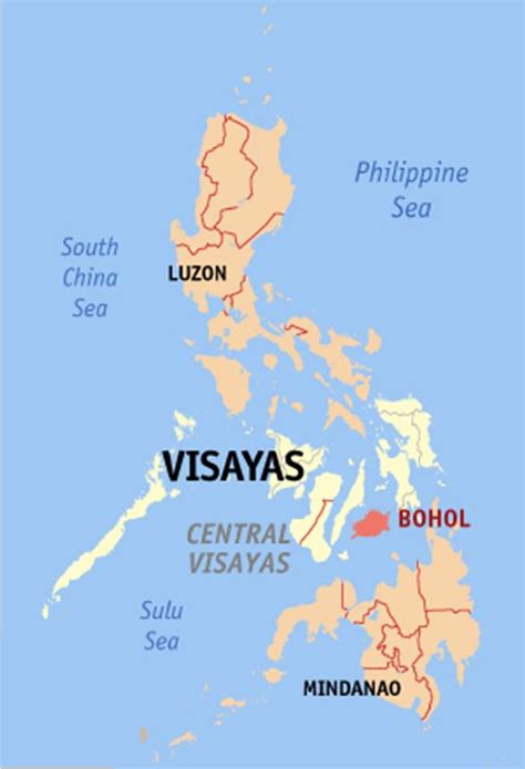 Geography Of Bohol Travel To The Philippines