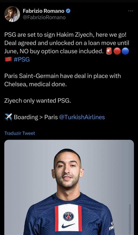 Ziyech Xtra Fan Account On Twitter Fabrizio Romano Here We Go