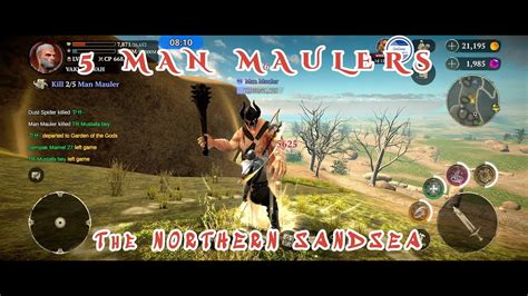 WARRIOR DAILY QUEST 5 MAN MAULERS IN THE NORTHERN SANDSEA EVIL LANDS