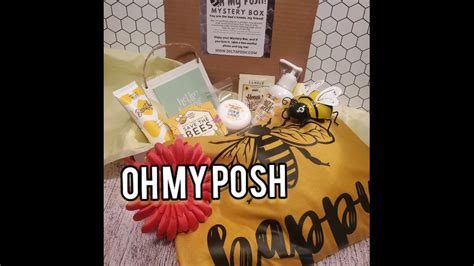 Oh My Posh Box April 2020 Subscription Box Youtube