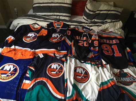 Islanders jersey collection part 1 : r/hockeyjerseys