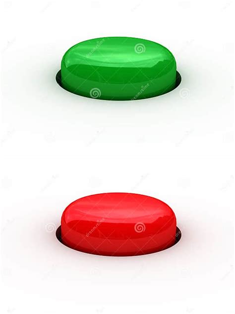 Red And Green Buttons Stock Illustration Illustration Of Buttons 2867244