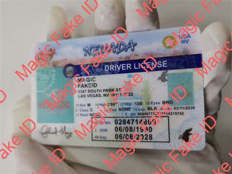 Nevada Driver License Magicfakes Scannable Fake Ids Magic Fake Id