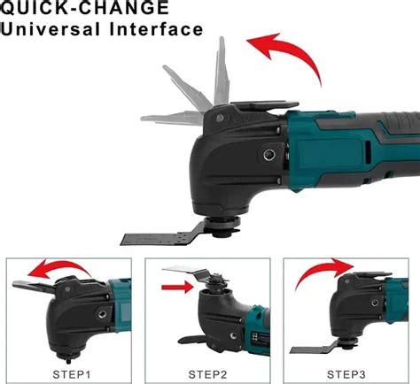 Cordless multi-functional tool multi-grind