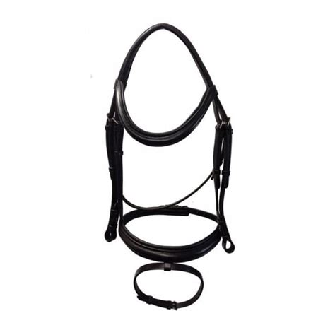 Houghton Country Classic Curve Browband Padded Flash Bridle Houghton