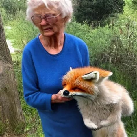 Grandmother Reacting To What The Fox Says Stable Diffusion Openart