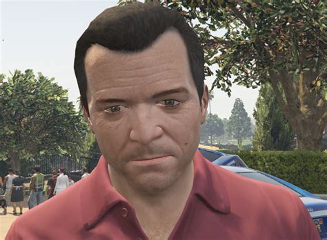 Gta V Menyoo Michael De Santa Front Face By Abbysek On Deviantart