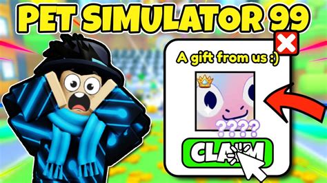 Pet Simulator 99 Is Easy Free Huge Pet Roblox Youtube
