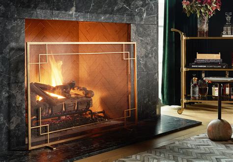 Contemporary Look: Unveiling the Latest Fireplace Screens