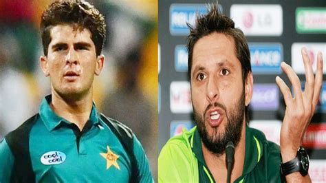 Father In Law Shahid Afridi Furious Over Son In Law Shaheen Exit From