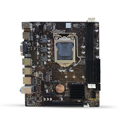 Placa Mãe Duex H61ZG M 2 Chipset H61 Intel LGA 1155 MATX DDR3