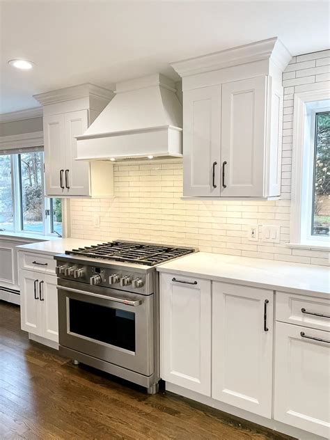 All White Modern Farmhouse Kitchen