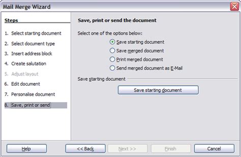Using The Mail Merge Wizard To Create A Form Letter Apache Openoffice