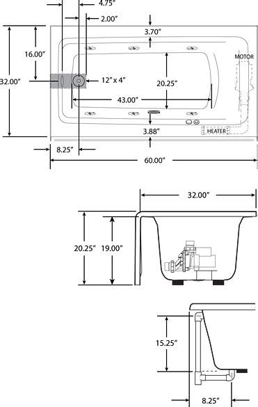 Bathtub Rough Framing Dimensions Infoupdate Org