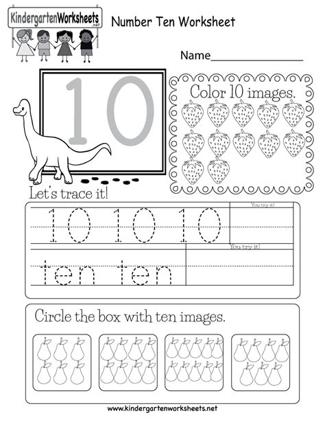 Free Printable Number Worksheets Free Printable