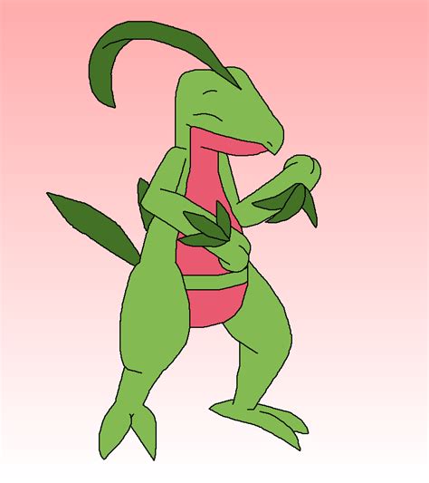 Grovyle By Davidmcgruff On Deviantart