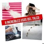 8 Increíbles usos del talco que no conocías