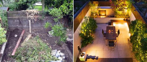 Before And After Garden And Roof Terrace Projects Contemporary