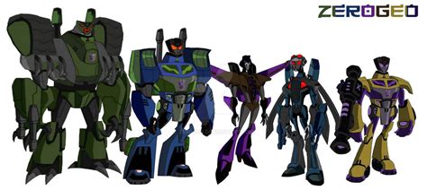 Transformers Animated: The Combaticons by ZER0GEO on DeviantArt